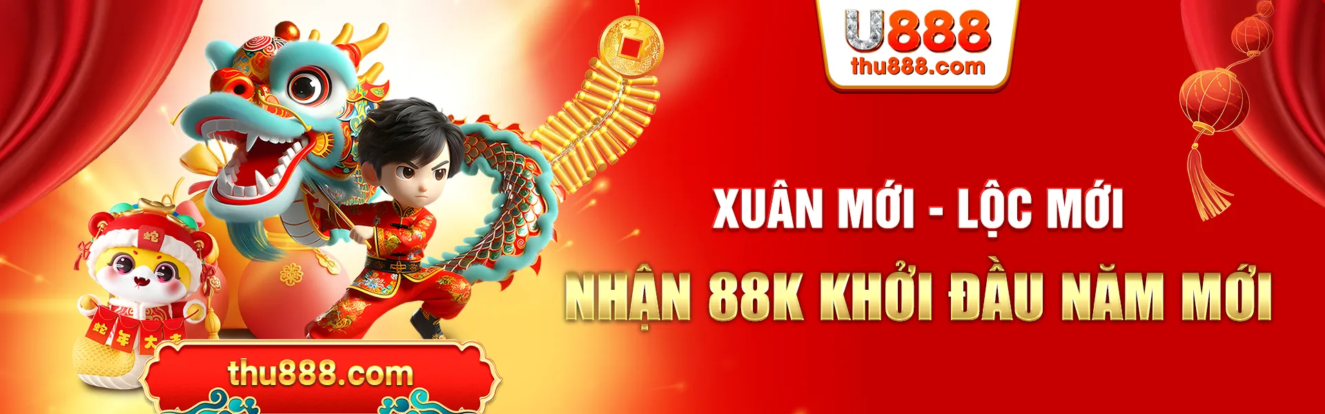 Xuân mới lộc mới nhận 88k u888