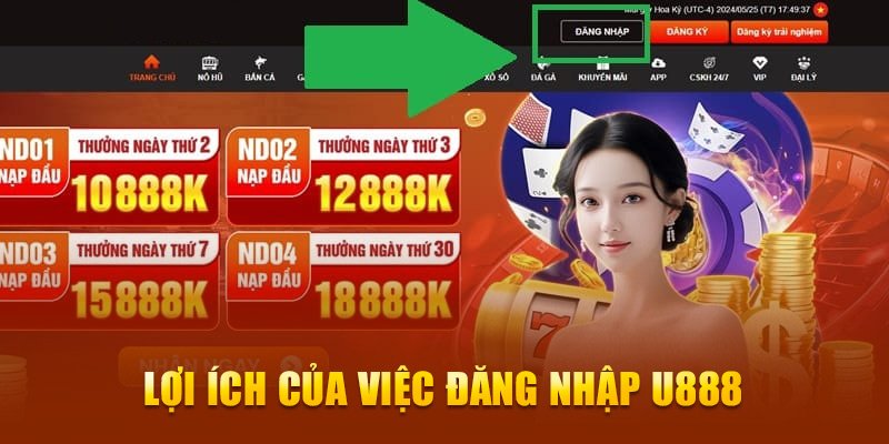 Những lý do nào mà cược thủ lại lựa chọn đăng nhập U888